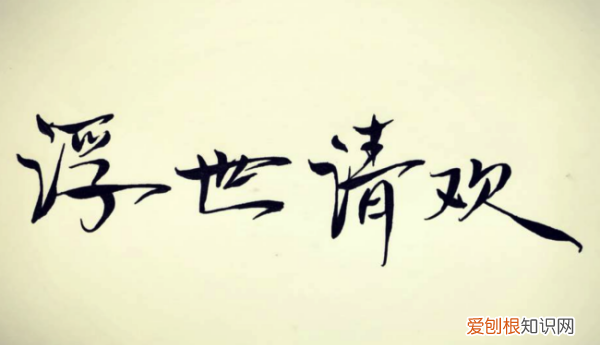 浮世清欢什么意思,浮世清欢是什么意思
