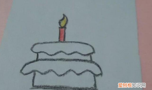 生日蛋糕怎么画又漂亮，简单的生日蛋糕怎么画呢