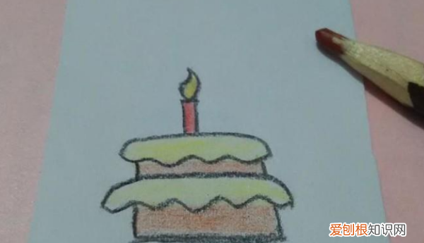 生日蛋糕怎么画又漂亮，简单的生日蛋糕怎么画呢