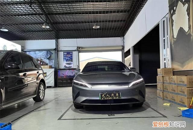 比亚迪汉矩阵式led大灯
