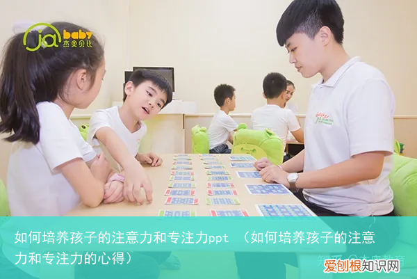 如何培养孩子的注意力和专注力的心得 如何培养孩子的注意力和专注力ppt