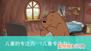 儿童专注力 儿童的专注力