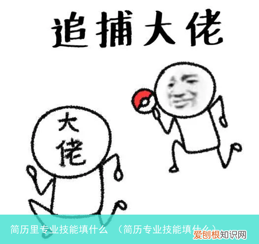 简历专业技能填什么 简历里专业技能填什么