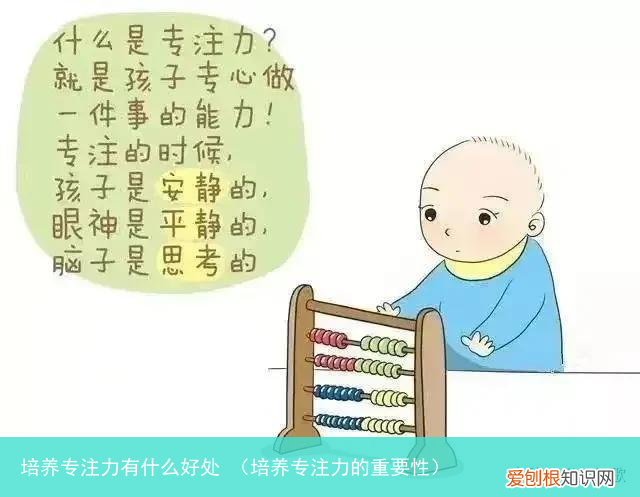 培养专注力的重要性 培养专注力有什么好处