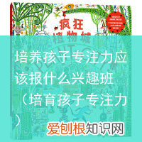 培育孩子专注力 培养孩子专注力应该报什么兴趣班