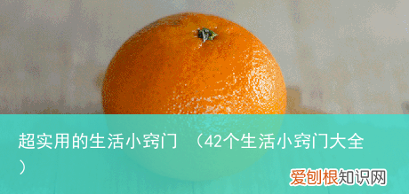 42个生活小窍门大全 超实用的生活小窍门