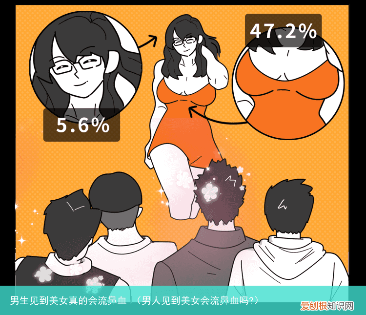 男人见到美女会流鼻血吗? 男生见到美女真的会流鼻血