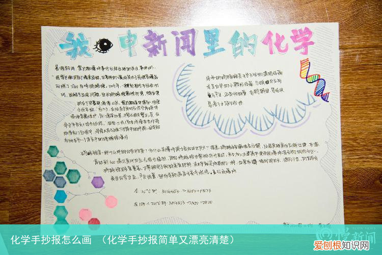化学手抄报简单又漂亮清楚 化学手抄报怎么画