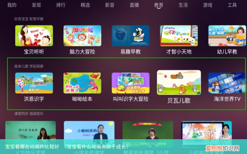 宝宝看什么动画有助于成长 宝宝看哪些动画片比较好