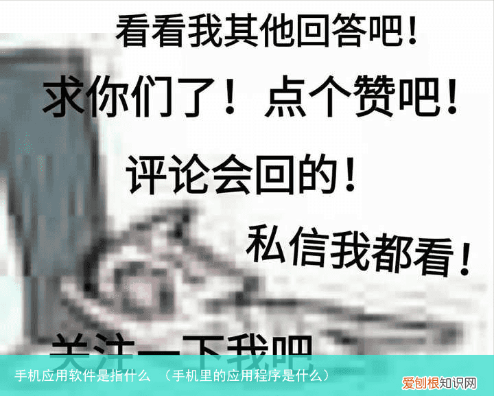手机里的应用程序是什么 手机应用软件是指什么