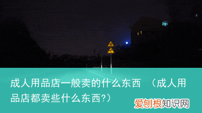 成人用品店都卖些什么东西? 成人用品店一般卖的什么东西