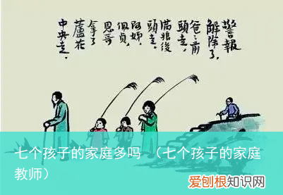 七个孩子的家庭教师 七个孩子的家庭多吗