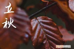2023年立秋是早立秋还是晚立秋