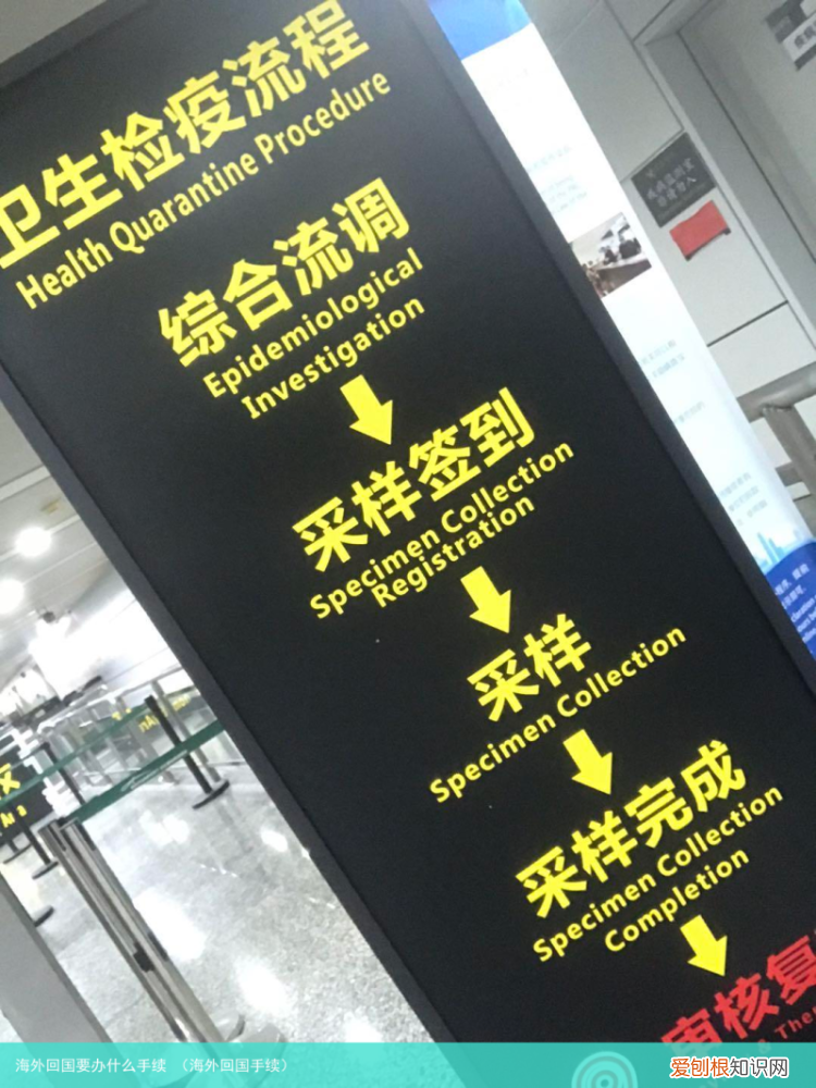 海外回国手续 海外回国要办什么手续