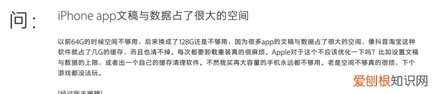 ios软件文稿与数据占用很大