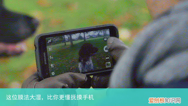 这位膜法大湿，比你更懂抚摸手机