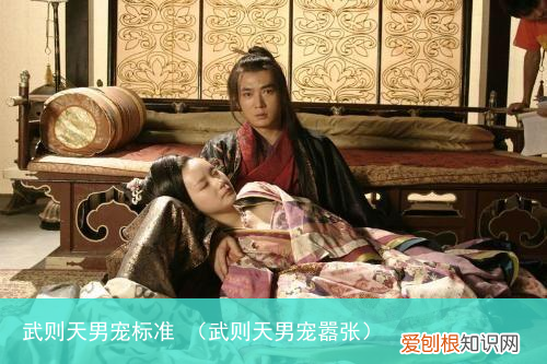 武则天男宠嚣张 武则天男宠标准