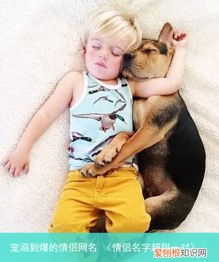 情侣名字超甜一对 宠溺到爆的情侣网名