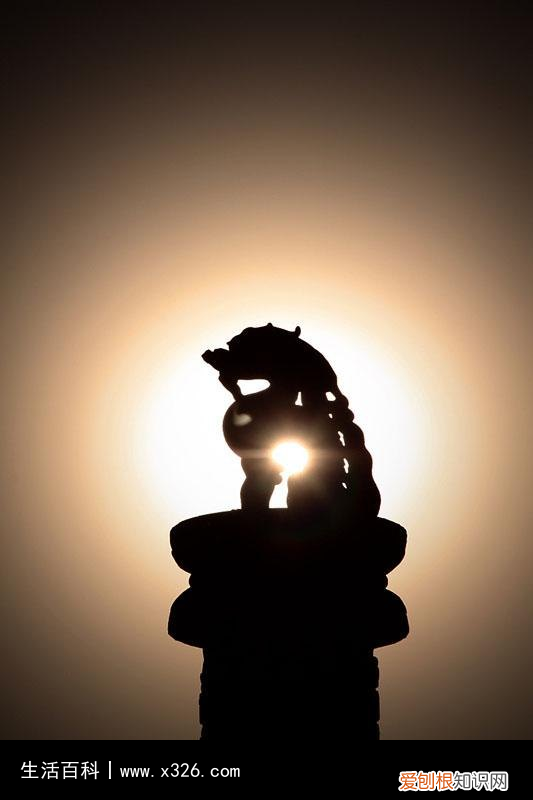 中华华表柱子 华表柱的简笔画