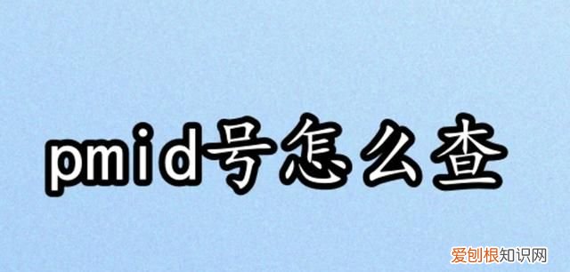 pmid是什么，pmid是期刊号