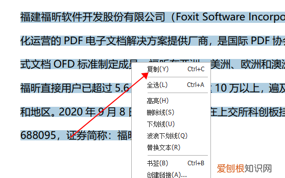 pdf怎么复制文字