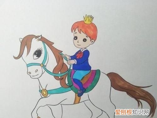 白马王子简笔画，啊吗粽男生女生向前冲第几期