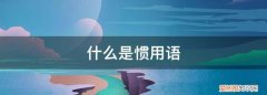 什么是惯用句子英语 ，什么是惯用句子举例说明？