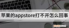 苹果app store打不开怎么回事