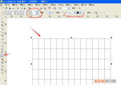CDR怎么做表格，cdr该怎么样才能画表格