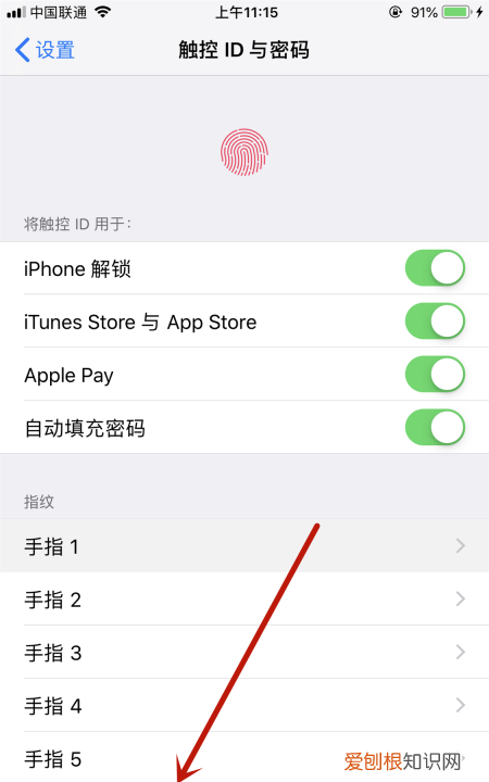 无法完成触控id设置请返回并重试