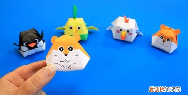 附赠8张精美彩色折纸 可爱的小动物折纸