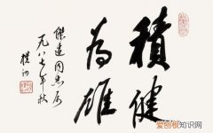 积健为雄是什么意思，稹健为雄是什么意思