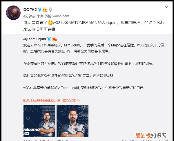 DOTA2：Liquid正式宣布引入W33打中单，马桶哥仍无下家