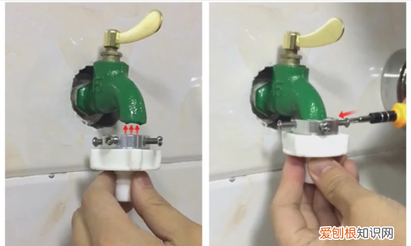 洗衣机进水管怎么安装，亲们代表的是什么意思