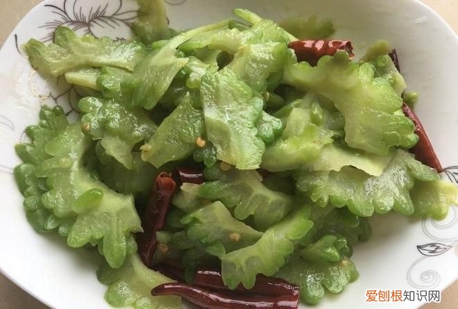 清炒苦瓜怎么做