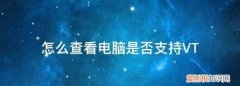 怎么查看电脑是否支持VT，如何查看是否开启了虚拟化vt-x