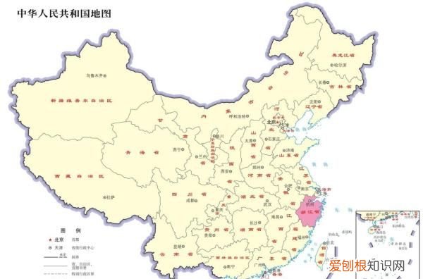浙江在中国的什么方向，浙江在中国地图的位置
