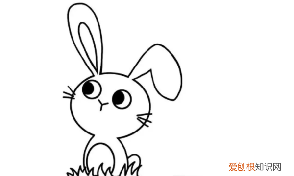 小兔子怎么画，小白兔可爱怎么画图片
