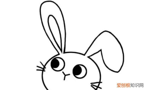小兔子怎么画，小白兔可爱怎么画图片