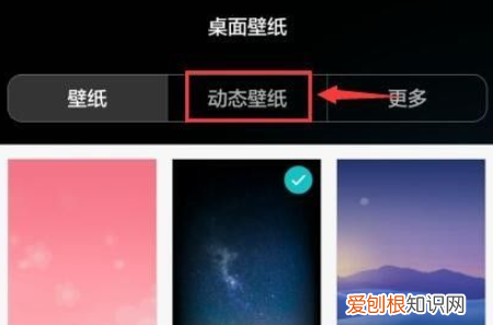 华为怎么把设置成动态壁纸