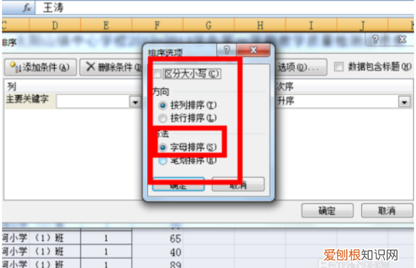 excel按姓氏怎么排序