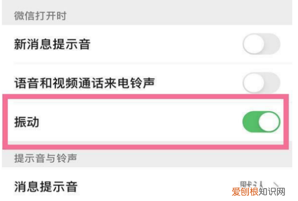 怎么设置iphone微信只震动