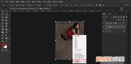 ps镜像翻转怎么设置,ps镜像怎么做画布镜像