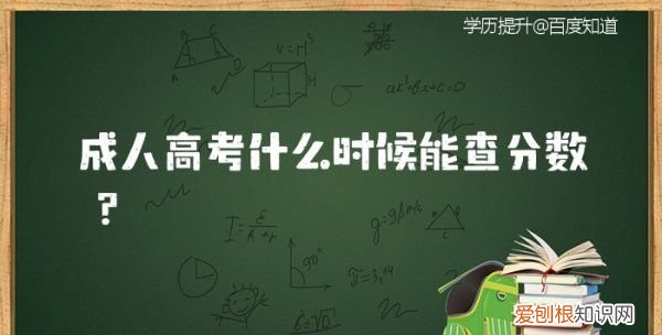 成人高考成绩什么时候出来,成人高考什么时候查询成绩官网