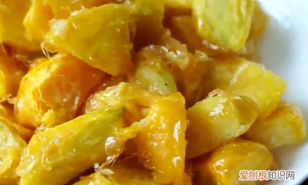 拔丝地瓜的做法家常，拔丝地瓜的制作方法及步骤图示