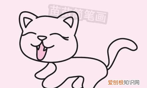 怎么画猫咪,方格纸上怎么画小猫