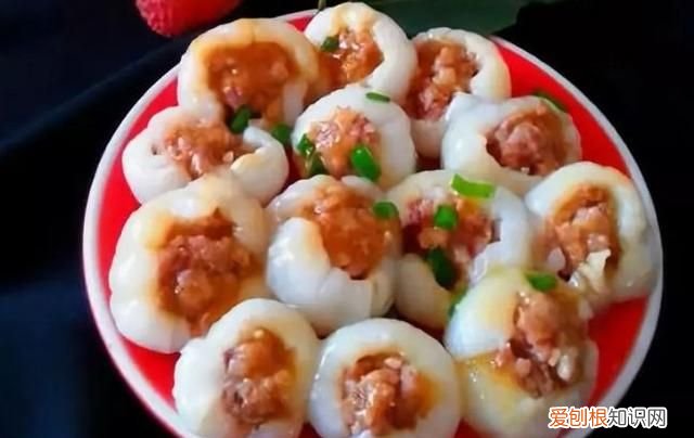 荔枝酿肉好吃吗,懒人菜谱荔枝肉