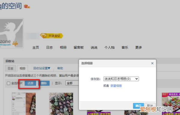qq空间照片删了还能找回吗,怎么还原QQ空间相册删除的照片