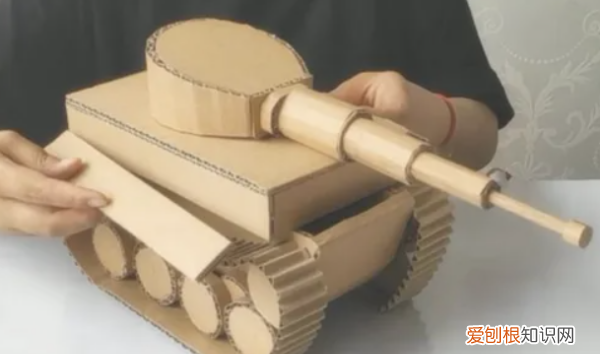 手工坦克怎么做,虎式重坦怎么折