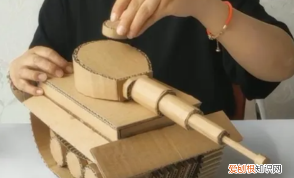 手工坦克怎么做,虎式重坦怎么折